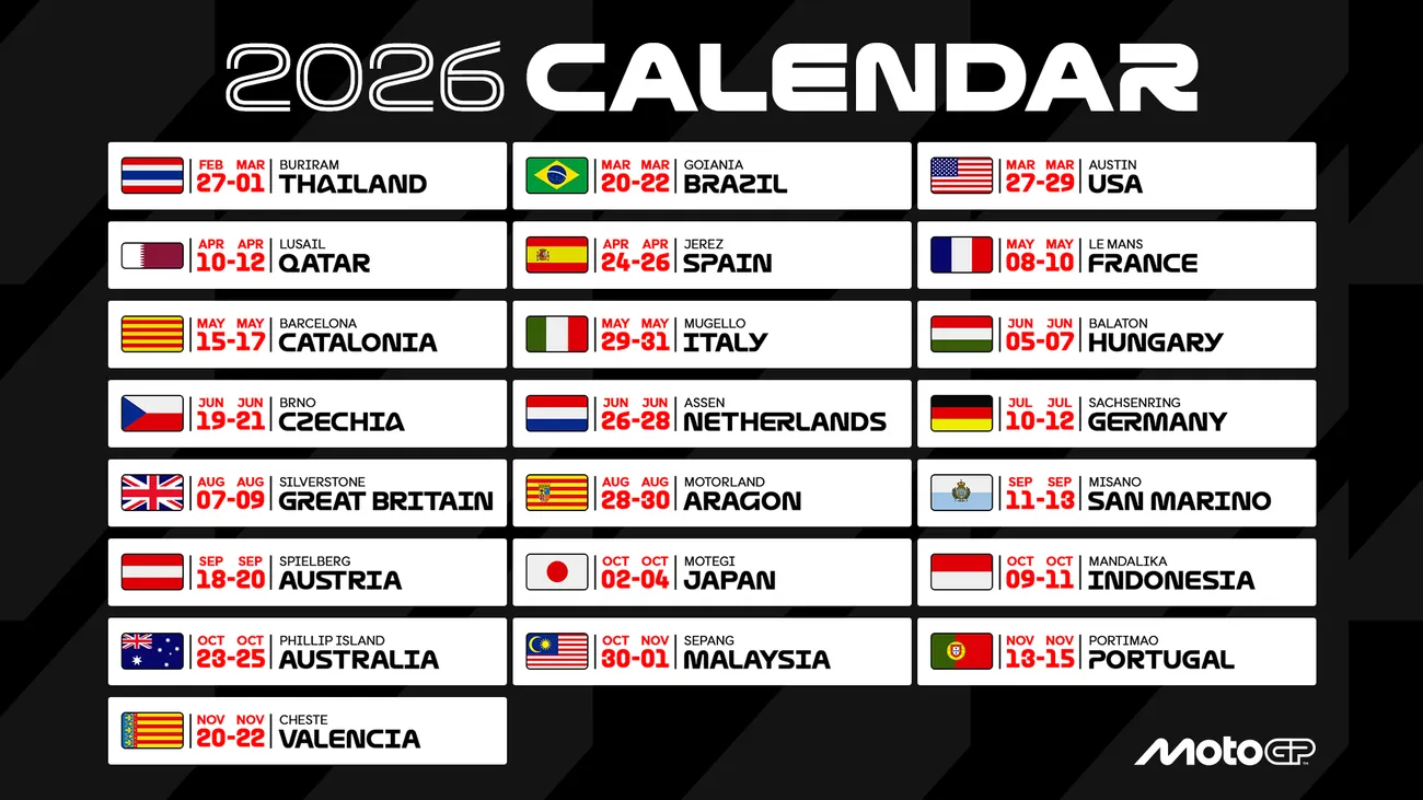 ตารางMotogp2026