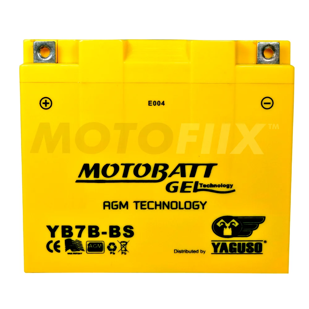 Motobatt แบตเตอรี่เจล YB7B-BS