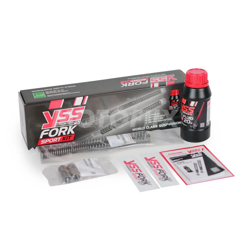 YSS ชุดอัพเกรดโช้คหน้า Fork Sport Kit Forza300(18>)/Forza350(20>) Y-SO-KIT-01-002 Load 1.5 inch