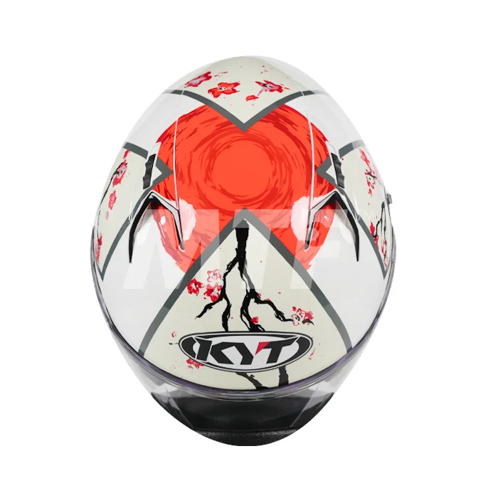 KYT หมวกกันน็อคเปิดหน้า NF-J Replica Xavi Sakura | Motofiix Thailand